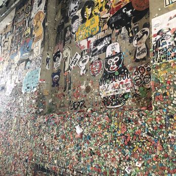 The Gum Wall - Local Flavor Near Me - Seattle, Washington The Gum Wall - Local Flavor Near Me - Seattle, Washington