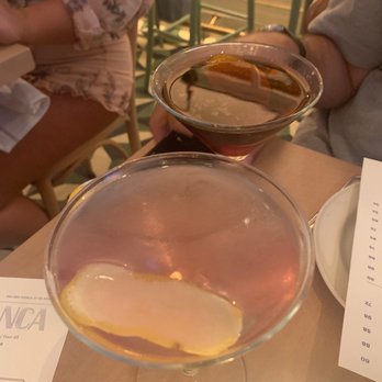 La Pecora Bianca Midtown - bourbon and grey goose cosmo - Italian Near Me - New York, New York La Pecora Bianca Midtown - bourbon and grey goose cosmo - Italian Near Me - New York, New York