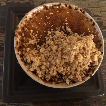 Maileys Provisions - Peach Creme Brûlée - New American Near Me - Latrobe, Pennsylvania
