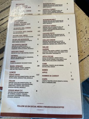 Menu photo 2 Warehouse 4 Coffee - Vandalia Vandalia, OH