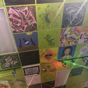 Tijuana Flats - Ceiling Tiles Painted - Mexican Near Me - Lauderhill, Florida Tijuana Flats - Ceiling Tiles Painted - Mexican Near Me - Lauderhill, Florida
