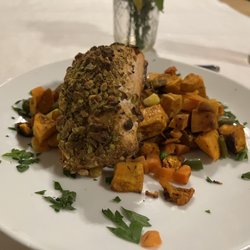 JBJ Soul Kitchen - Pistachio crusted salmon