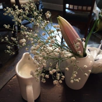 Le Petit Parisien - Lovely table flowers too - Coffee & Tea Near Me - Dublin, D Le Petit Parisien - Lovely table flowers too - Coffee & Tea Near Me - Dublin, D