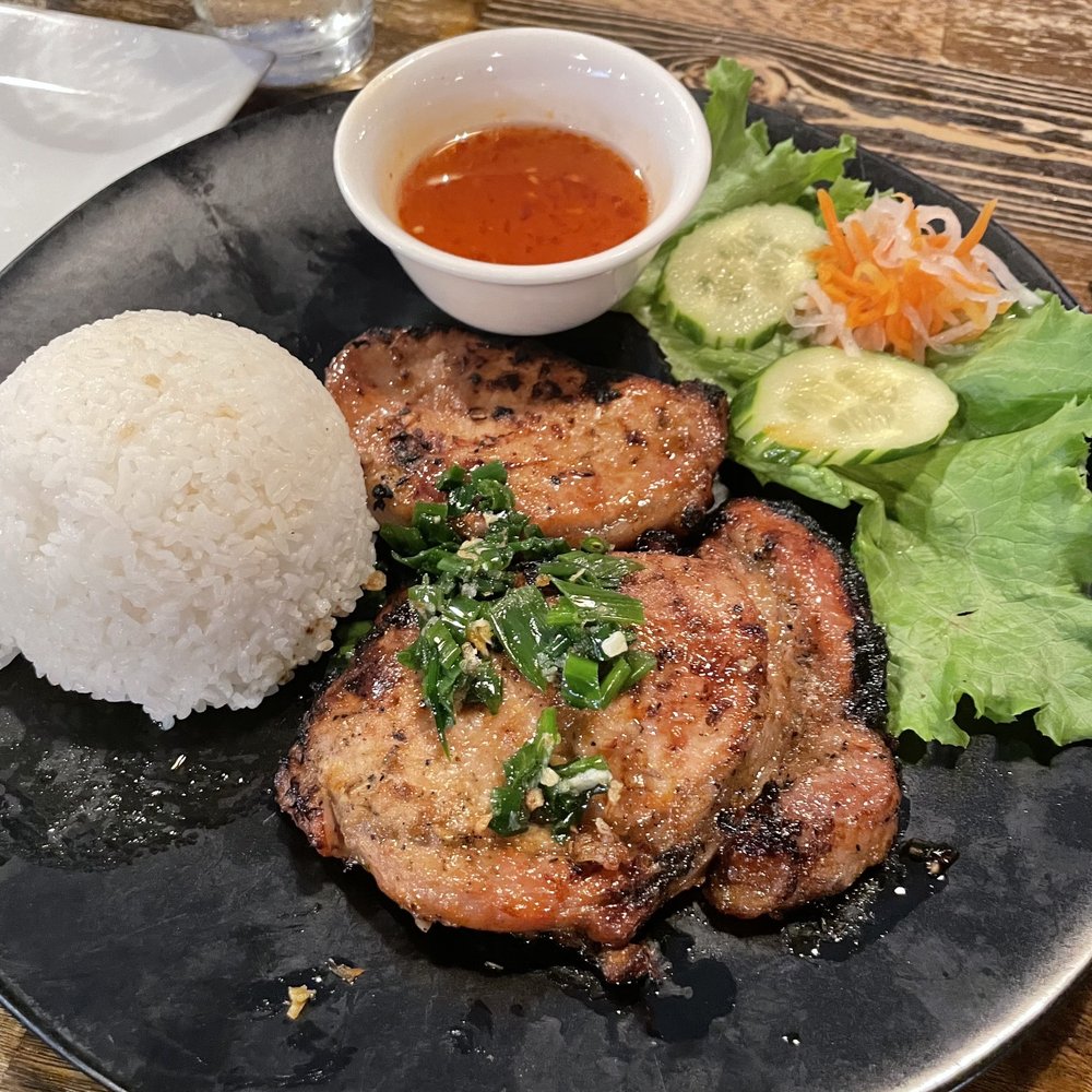 Kim's Pho Kitchen + Bar - Pork Chop - Vietnamese Near Me - Fairfax, Virginia Kim's Pho Kitchen + Bar - Pork Chop - Vietnamese Near Me - Fairfax, Virginia