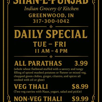Shan-E-Punjab - Lunch Special - International Grocery Near Me - Greenwood, Indiana Shan-E-Punjab - Lunch Special - International Grocery Near Me - Greenwood, Indiana