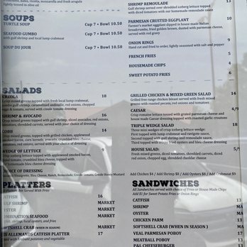 Porter & Luke's - Menu - Seafood Near Me - Metairie, Louisiana Porter & Luke's - Menu - Seafood Near Me - Metairie, Louisiana
