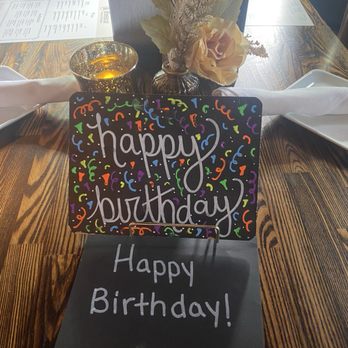 Bosscat Kitchen & Libations - Birthday surprise - New American Near Me - Woodlands, Texas Bosscat Kitchen & Libations - Birthday surprise - New American Near Me - Woodlands, Texas