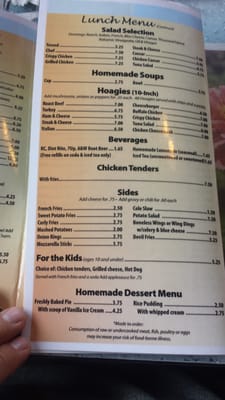 Menu photo 7 Marie's Diner Duryea, PA