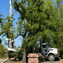 Valley Drilling - Some sites have a little less space, but we make it work.