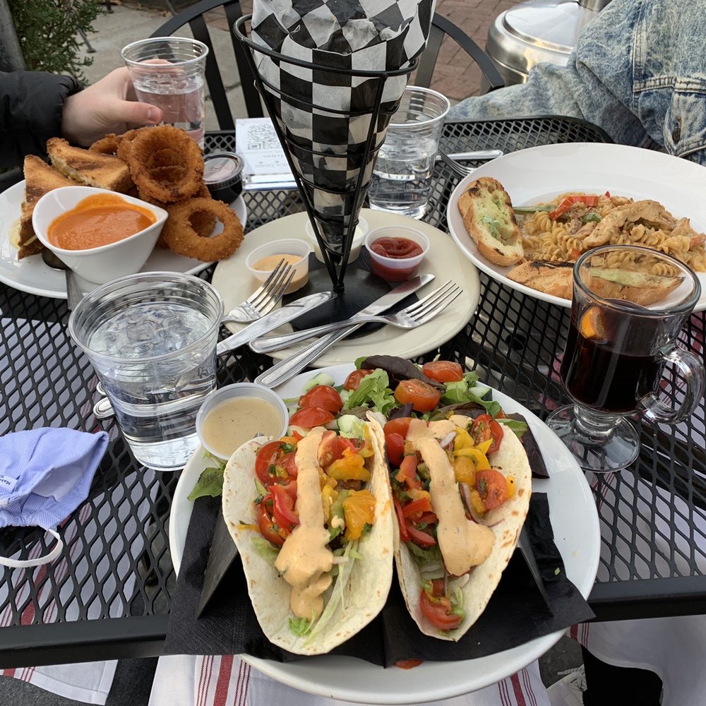 Shaw's Tavern - Triple Decker Grilled Cheese; Fish Tacos; Chipotle Chicken Pasta, Pommes Frites Lunch - Gastropubs Near Me - Washington, DC, District of Columbia Shaw's Tavern - Triple Decker Grilled Cheese; Fish Tacos; Chipotle Chicken Pasta, Pommes Frites Lunch - Gastropubs Near Me - Washington, DC, District of Columbia
