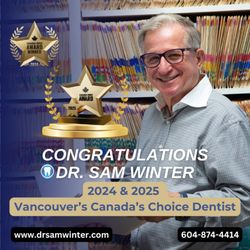 Sam Winter - Cand Choice Dentist 2024 and 2025