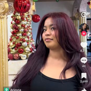 Salon Emeren - This is the color I wanted deep purple violet - Hair Extensions Near Me - Whittier, California Salon Emeren - This is the color I wanted deep purple violet - Hair Extensions Near Me - Whittier, California