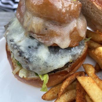 The Love Shack Grill - Fronion burger! - Barbeque Near Me - Warren, Rhode Island The Love Shack Grill - Fronion burger! - Barbeque Near Me - Warren, Rhode Island