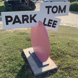 Park signage Park signage