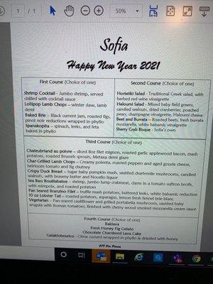 Menu photo 2 Sofia Restaurant Margate City, NJ