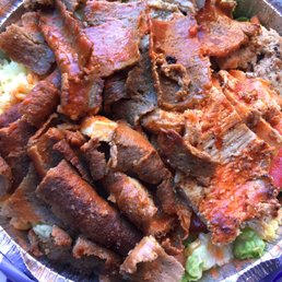 Chicken and Lamb Over Rice (L) w/ Hot Sauce $9 Chicken and Lamb Over Rice (L) w/ Hot Sauce $9