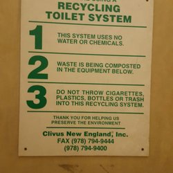 The restrooms are a must-visit. On-site recycling of toilet waste, saving millions of gallons of water since 1999