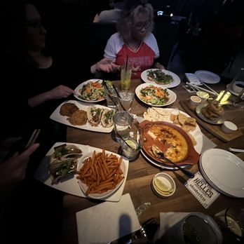 Yard House - Table full of food - New American Near Me - West Nyack, New York Yard House - Table full of food - New American Near Me - West Nyack, New York