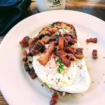 Bob's Well Bread - Bacon & Egg breakfast: lardons - Bakeries Near Me - Los Alamos, California Bob's Well Bread - Bacon & Egg breakfast: lardons - Bakeries Near Me - Los Alamos, California