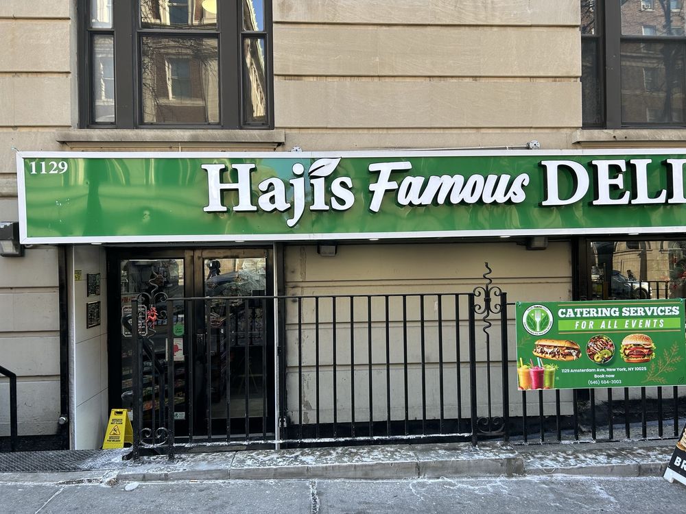 Food from Hajis Famous Deli