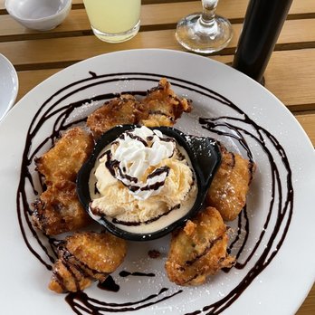 Wazabi Sushi - Orange - Fried banana ice cream "FBI" - Sushi Bars Near Me - Orange, California