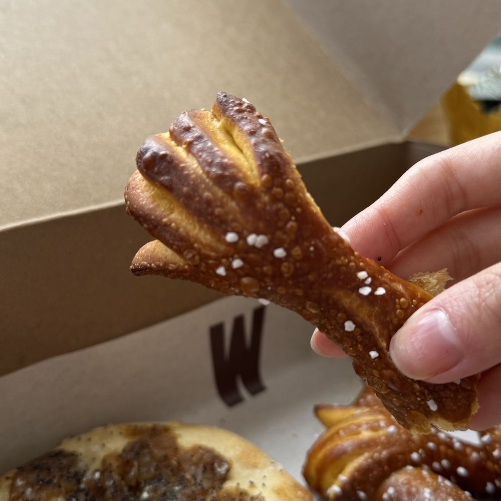 Elbow Bread - Salted Hug Sweet Potato Pretzel - Bakeries Near Me - New York, New York Elbow Bread - Salted Hug Sweet Potato Pretzel - Bakeries Near Me - New York, New York