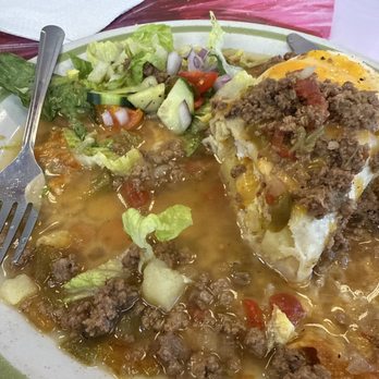 My Mom’s - "Everything" burrito. - Breakfast & Brunch Near Me - Albuquerque, New Mexico