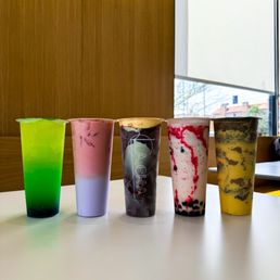 Strawberry Taro Milk Tea Strawberry Taro Milk Tea