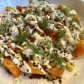Steady Eddy's Station - Late Summer Blue Crab Salad - Wine Bars Near Me - Leo, Indiana