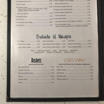 Silverado's - Appetizer and baskets page 1 - Bars Near Me - Piqua, Kansas Silverado's - Appetizer and baskets page 1 - Bars Near Me - Piqua, Kansas