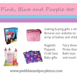 Pink, Blue and Purple Too