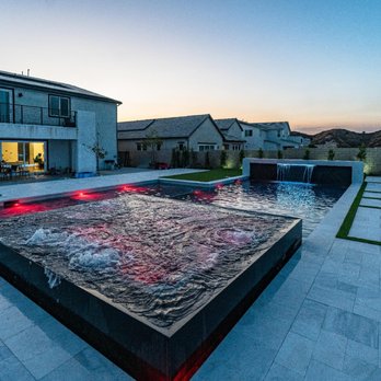 Outdoor Pros - New Pool & Spa with Updated Turf & Porcelain Pavers in Castaic, CA - General Contractors Near Me - West Hills, California Outdoor Pros - New Pool & Spa with Updated Turf & Porcelain Pavers in Castaic, CA - General Contractors Near Me - West Hills, California