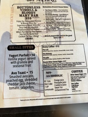 Menu photo 4 Big Machine Distillery & Tavern Nashville, TN