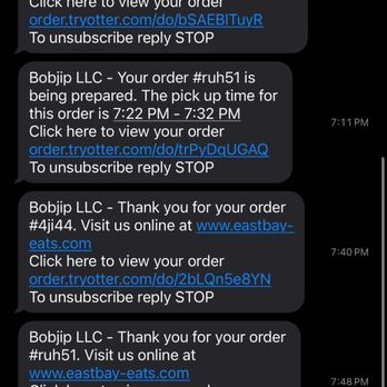 Bobjip - Ordered in store. 40 minute wait on a Tuesday evening - Sushi Bars Near Me - Hayward, California