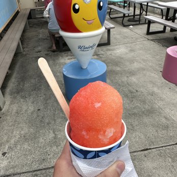 Waiola Shave Ice - Cherry and guava - Ice Cream & Frozen Yogurt Near Me - Honolulu, Hawaii