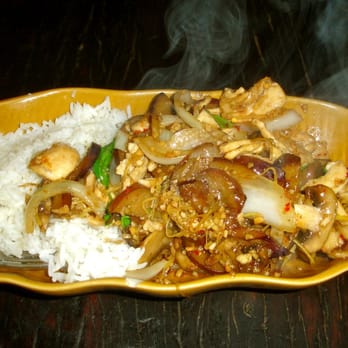 Thai Tom - Spicy Eggplant and Chicken - Thai Near Me - Seattle, Washington