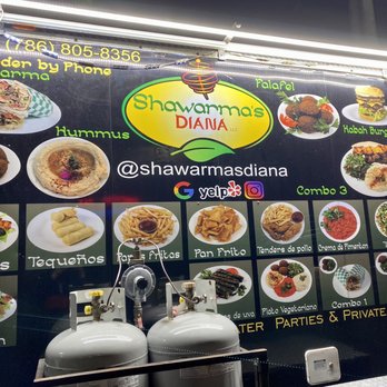 Shawarma’s Diana - The menu outside of Shawarma's Diana in Miami, FL. - Mediterranean Near Me - Fort Lauderdale, Florida Shawarma’s Diana - The menu outside of Shawarma's Diana in Miami, FL. - Mediterranean Near Me - Fort Lauderdale, Florida