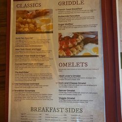 The Branding Iron Café & Steakhouse - Menu