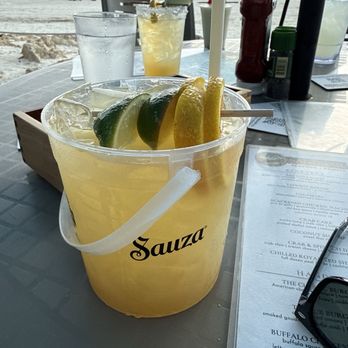Sandbar Seafood & Spirits - Bucket Margarita - Seafood Near Me - Anna Maria, Florida Sandbar Seafood & Spirits - Bucket Margarita - Seafood Near Me - Anna Maria, Florida