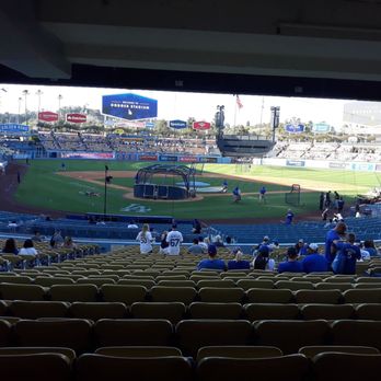 Dodger Stadium - View from behind home plate - Stadiums & Arenas Near Me - Los Angeles, California