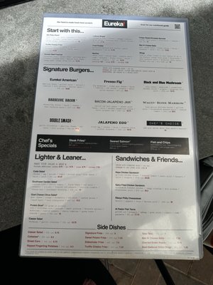 Menu photo 2 Eureka Santa Clara, CA