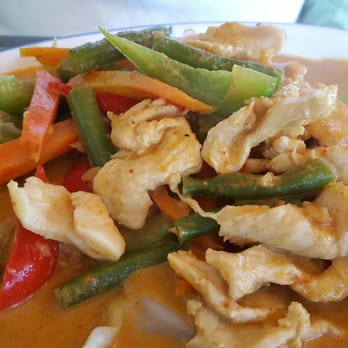 East West Cafe - Panang curry with chicken, perfect. A++ - Thai Near Me - Burlington, Vermont East West Cafe - Panang curry with chicken, perfect. A++ - Thai Near Me - Burlington, Vermont