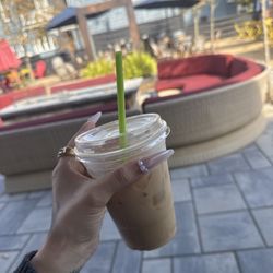 The Garage at Rye - Patio and coffee!