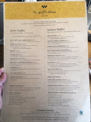 Menu photo 2 The Waffle House St Albans, HRT Menu photo 2 The Waffle House St Albans, HRT