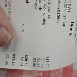Reciept Reciept
