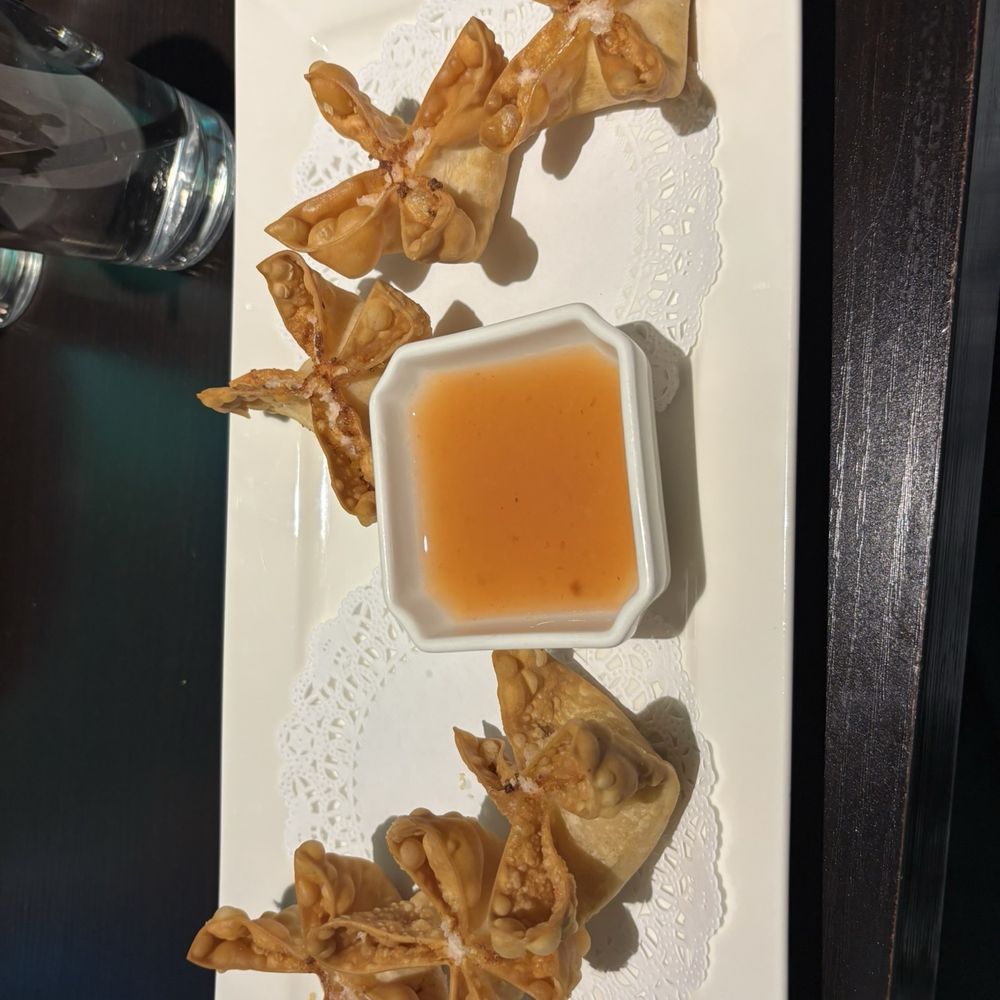 Mann Sarka - Crab Rangoon(6) - Asian Fusion Near Me - Floral Park, New York Mann Sarka - Crab Rangoon(6) - Asian Fusion Near Me - Floral Park, New York