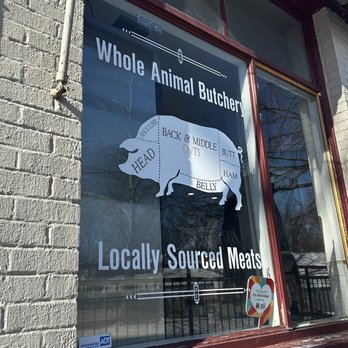 Thoma's Meat Market - a sign in the window - Butcher Near Me - Iowa City, Iowa Thoma's Meat Market - a sign in the window - Butcher Near Me - Iowa City, Iowa