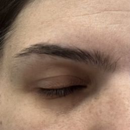 Eyebrows before