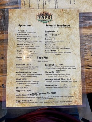 Menu photo 4 Taps Beer Reserve Ridgefield, WA