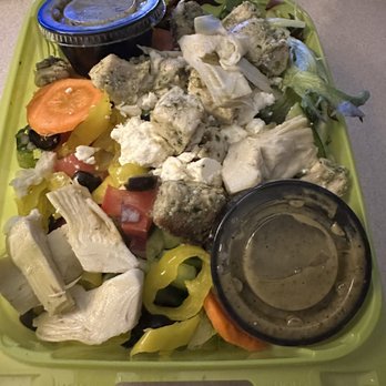 Salata - Greek Chicken Salad with balsamic vinaigrette - Salad Near Me - San Antonio, Texas